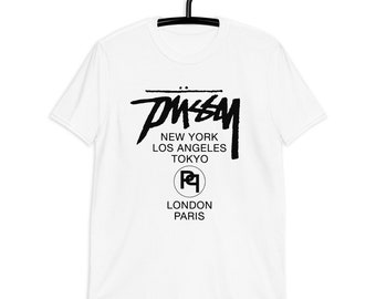 Skater Kitty Short-Sleeve Unisex T-Shirt | Pussy Cat Tee | Feminist T-Shirt