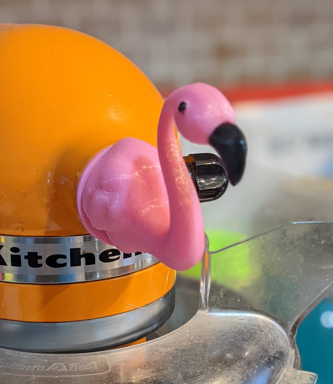 Flamingo Kitchenaid Mixer Cap Etsy