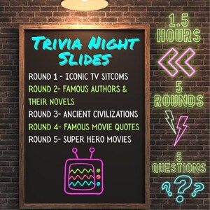 Pub Trivia Game 06- Digital Slides