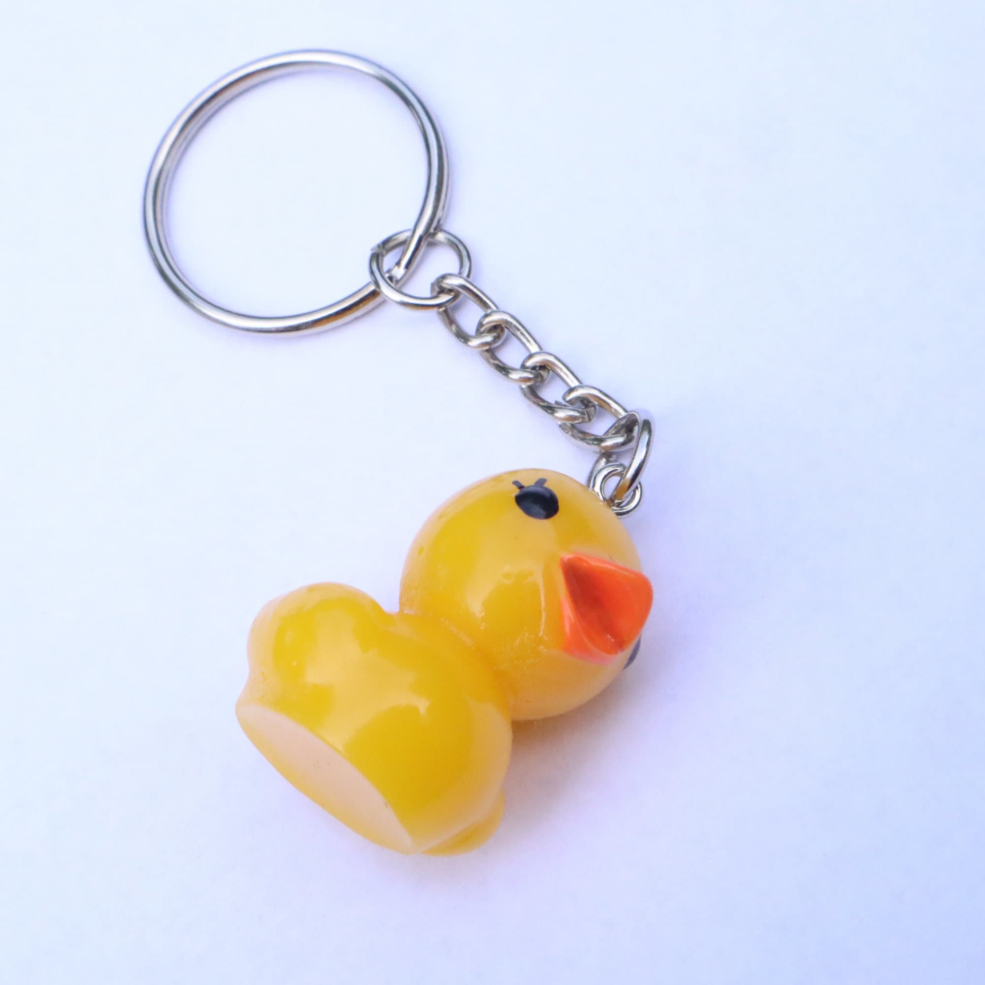 Duck Keychain Cute Accessories Animal Accessories Funny Etsy