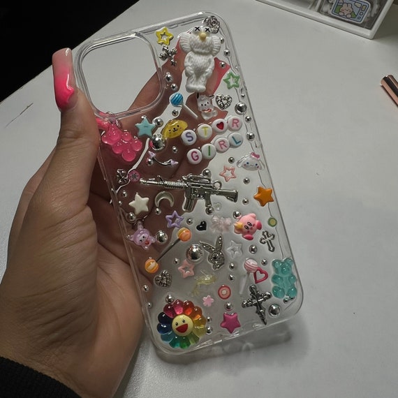Star Girl Junky Phone Case , junk phone case, custom phone case, aesthetic phone s case, y2k phone case, phone case