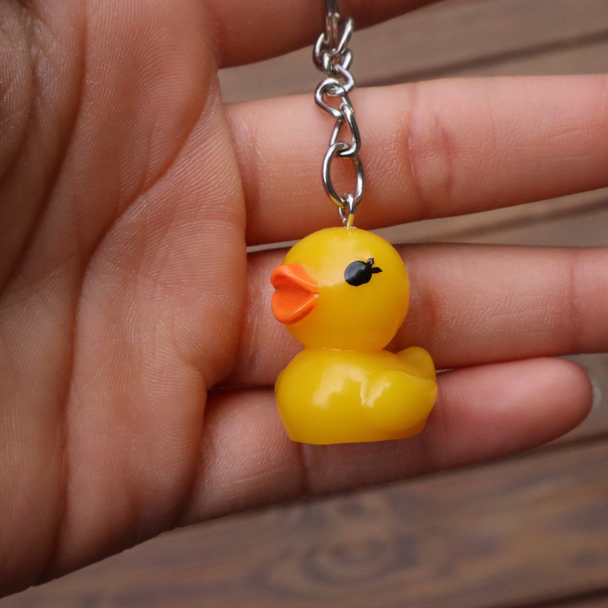 Duck Keychain Cute Accessories Animal Accessories Funny Etsy