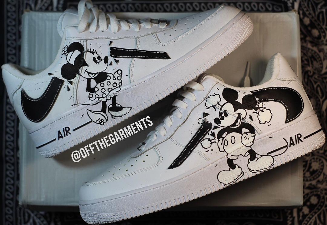 custom mickey mouse af1