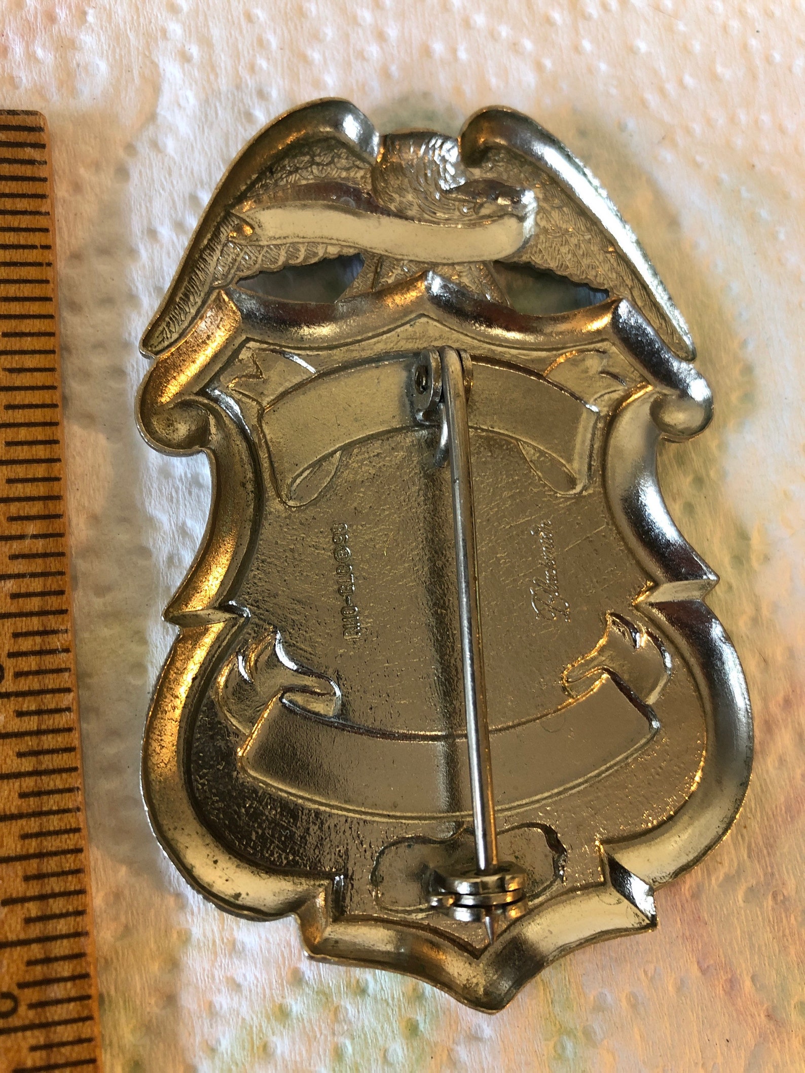 Obsolete vintage police badge Patrolman VWCC Virginia Western Etsy