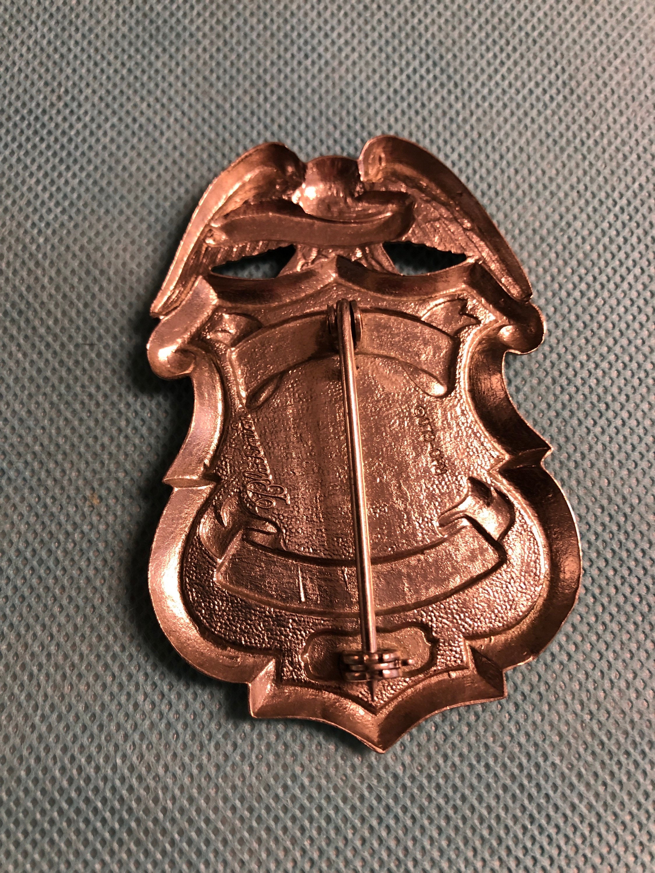 Vintage Patrolman Badge City of Bethany Missouri Police Dept by