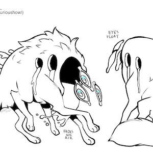 WeepingWolf Original Species Base - PSD File