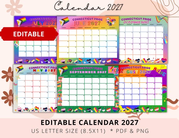 Editable Calendar 2026 for Customer, Calendar 2026 PDF, Digital Calendar, Digital Planner 2026, Printable, Planner, Digital, PDF, Download