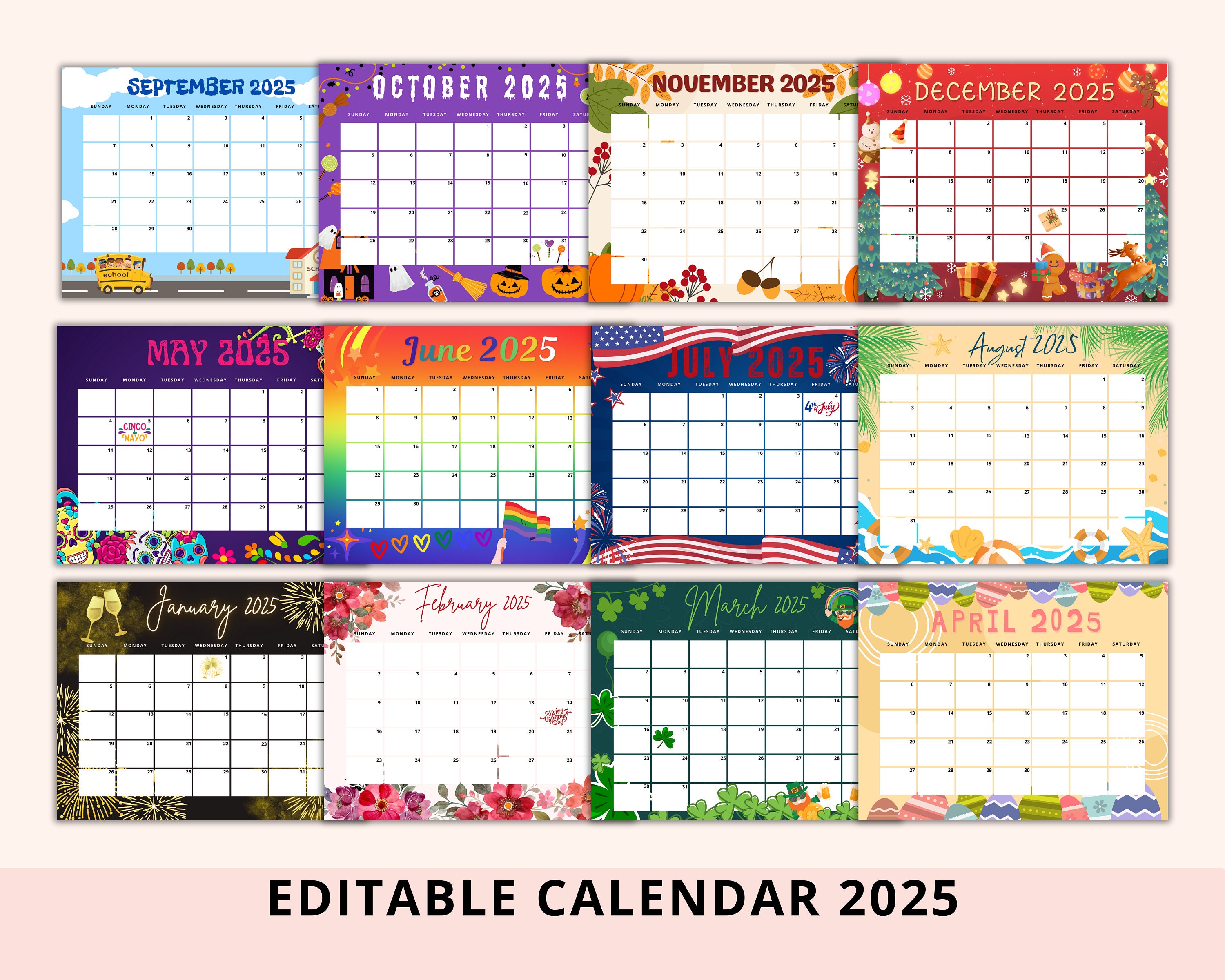 School Planner Template