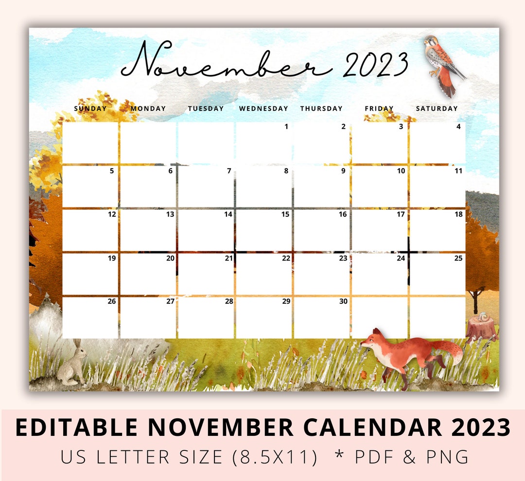 editable-thanksgiving-2023-calendar-printable-november-2023-etsy