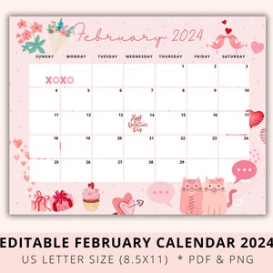 February 2025 Calendar With Holidays Pdf