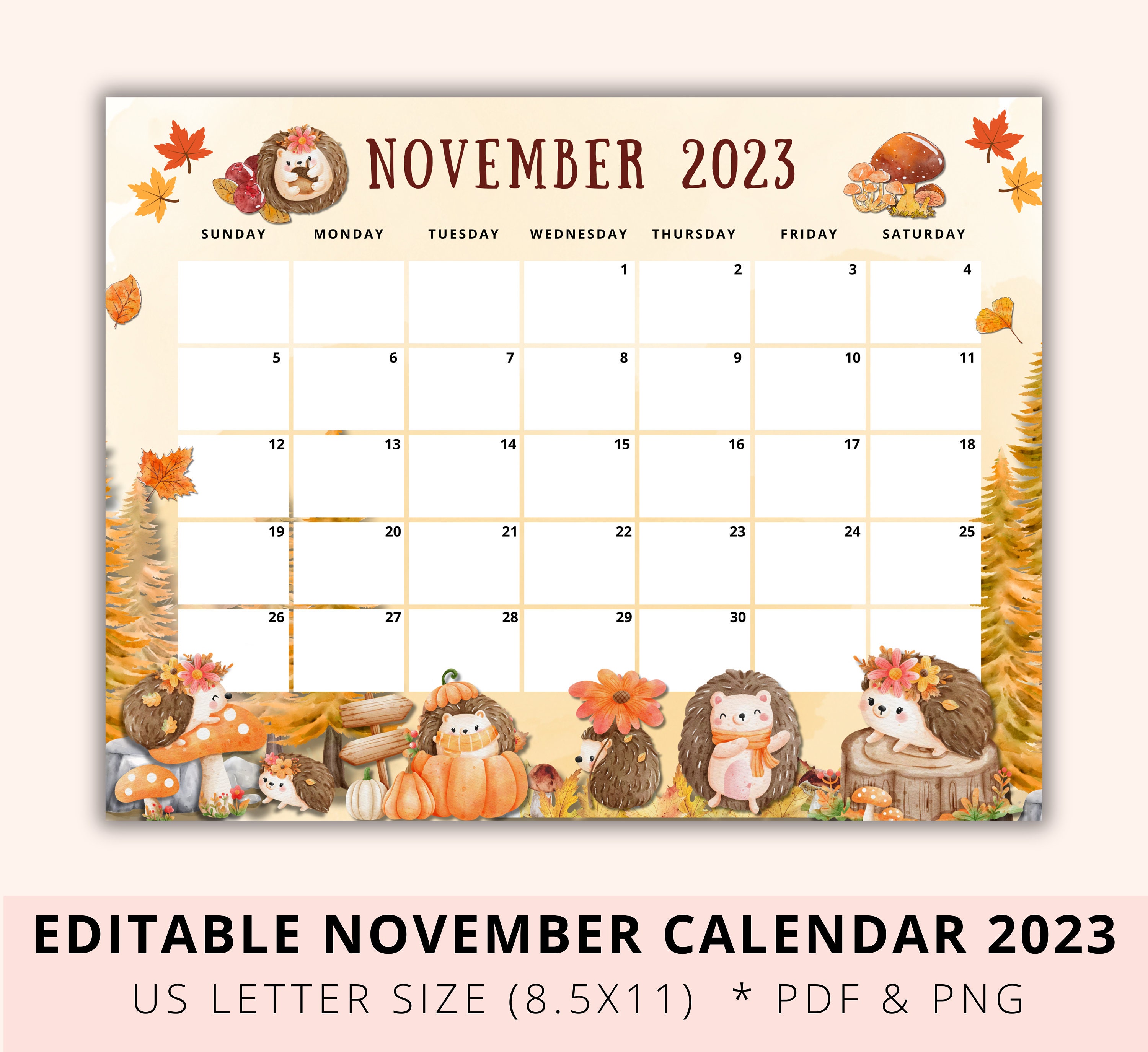 Thanksgiving Day 2023 - Calendar Date