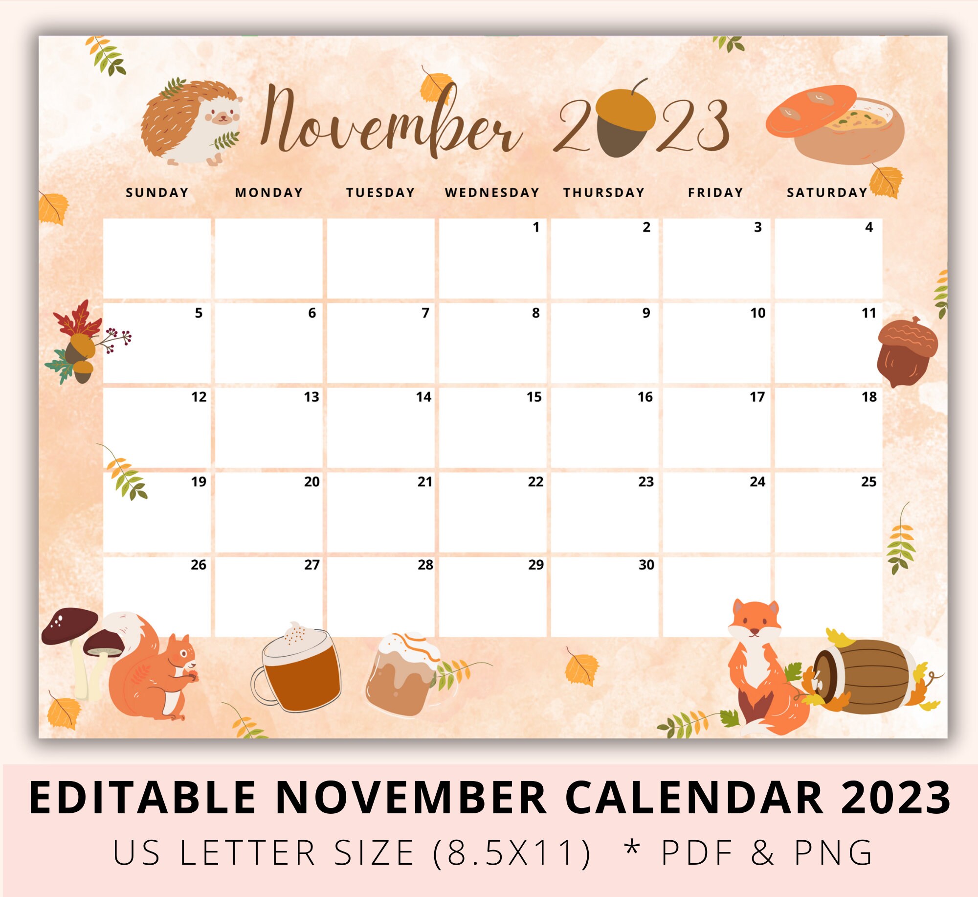 Thanksgiving Day 2023 - Calendar Date