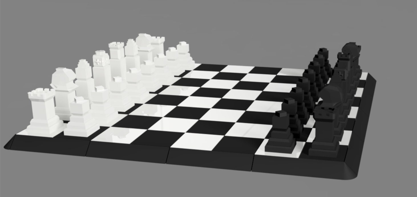 Sample Programs: Chessboard — Panda3D Manual