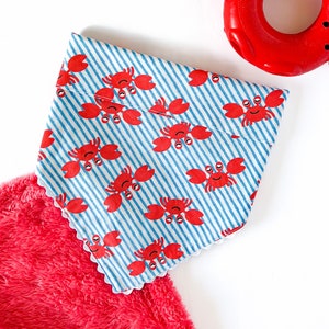 Crabs And Stripes Pet Bandana
