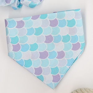 Sparkly Mermaid Pet Bandana