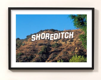 Art print - "Shoreditchwood" - A2 size gallery quality giclée print