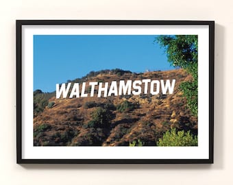 Art print - "Walthamstowood" - A2 size gallery quality giclée print