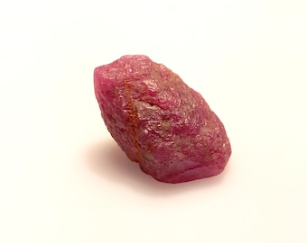 AAA Quality Natural Ruby Rough: Uncut Raw Crystal for Jewelry (21x12mm, 26 Cts)