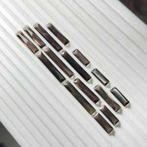 AAA SMOKY QUARTZ - Fancy Shape Smoky Quartz-Faceted Princess Cut Smoky Quartz-Beautiful Loose Smoky Quartz For Making Jewelry-Gift For Her