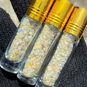 Lot de 3 bouteilles d'opale d'Éthiopie brute, opale de feu naturelle, lot brut, opale sèche brute, bouteille brute en vrac d'opale Welo pour décoration d'intérieur, 1/4 mm