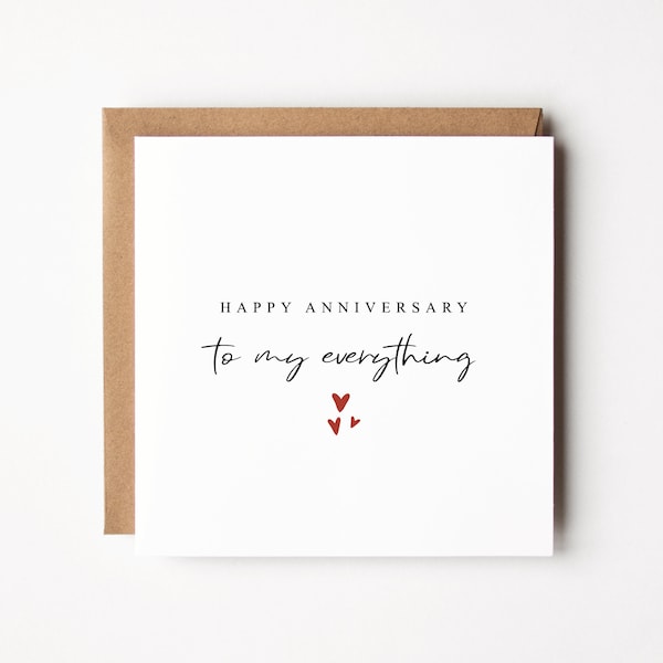Husband Anniversary Card Etsy UK