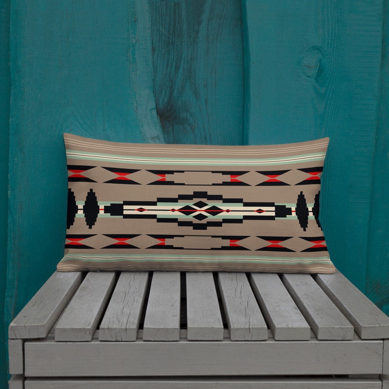 Native Pattern Pillows Native American Pillow - Etsy