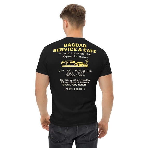 Bagdad Cafe T-shirt in Black - Etsy display picture 1
