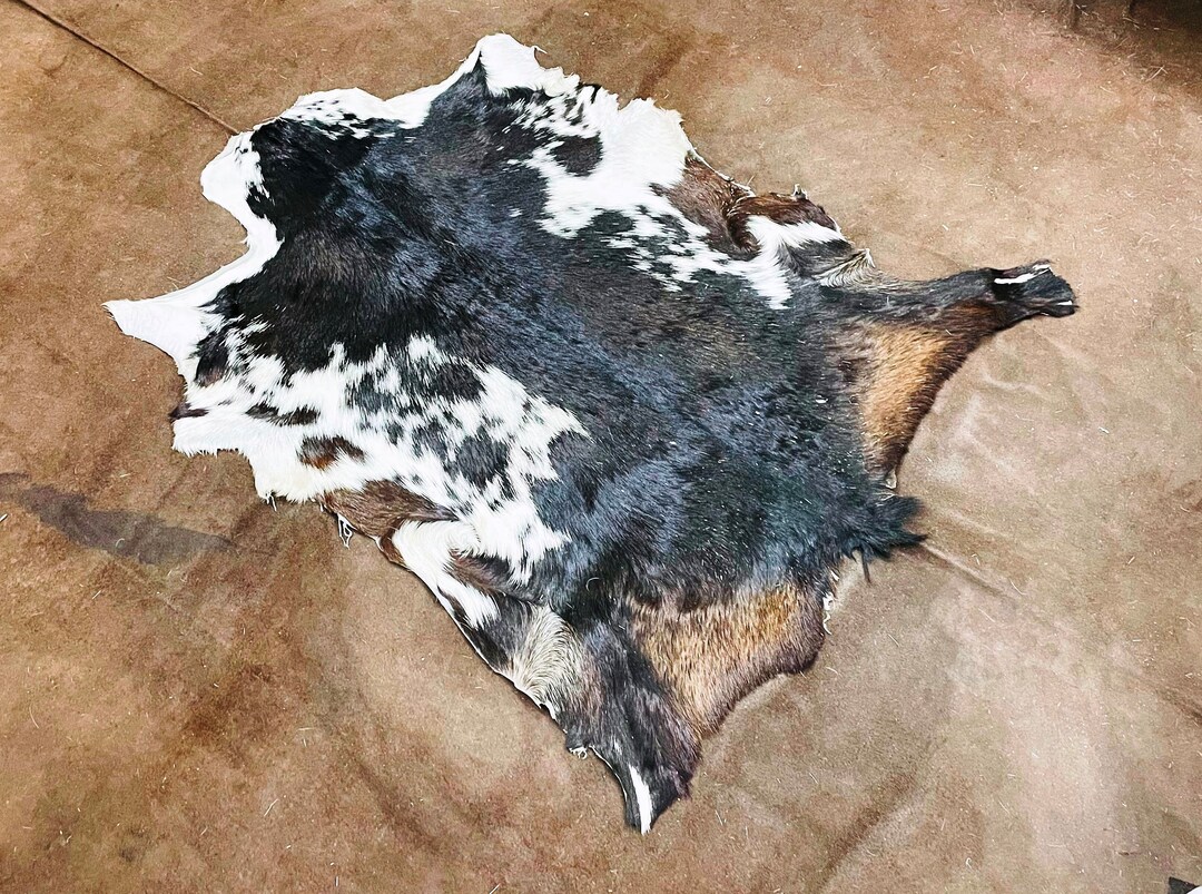 Himalayan Goat Hide, Yoga Fur Rug, Geitenleer, Ziegenfell Teppich ...