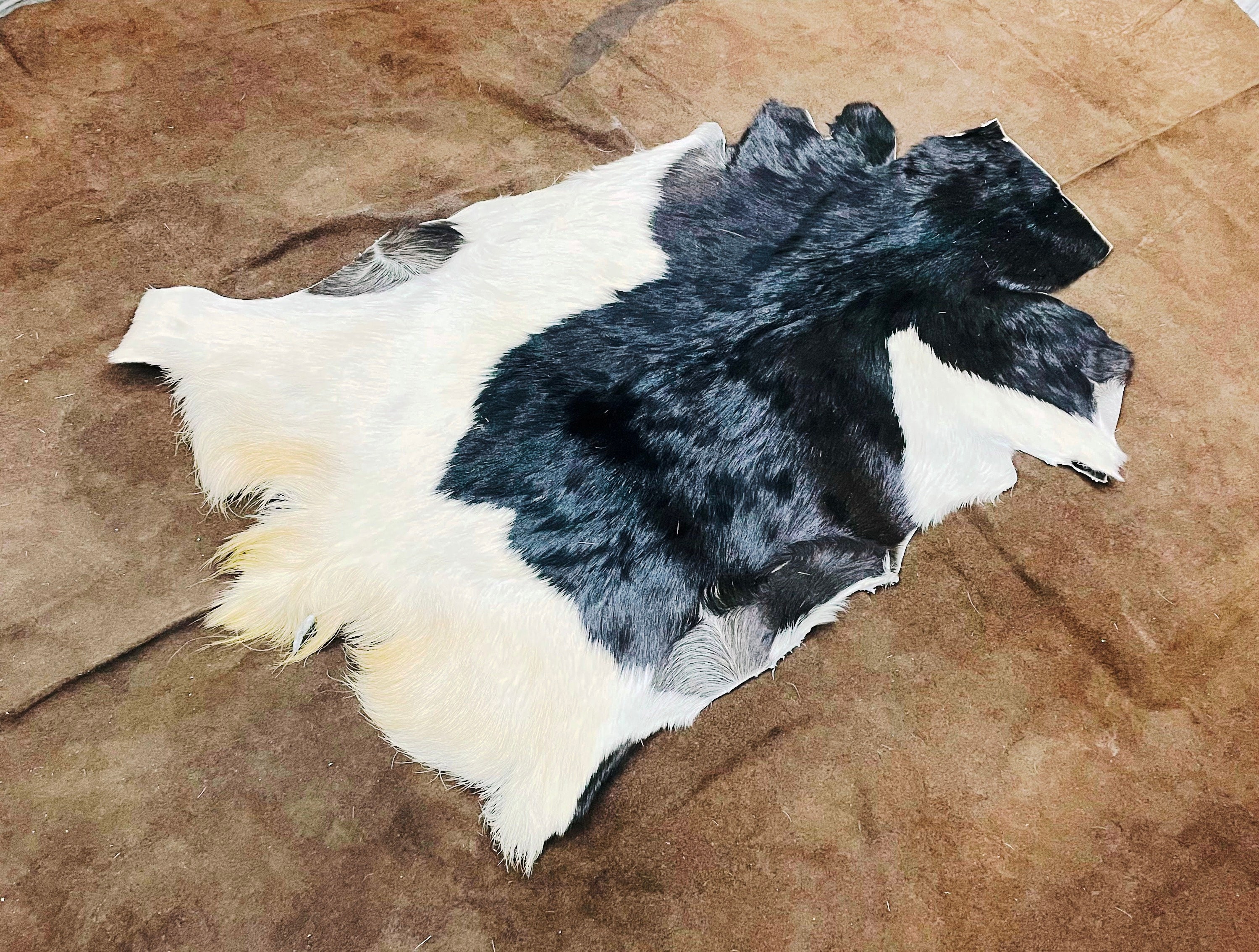 Goat Fur Rug | Front Porch Rug | Shag Rug | 3x2 Feet Approx - Etsy