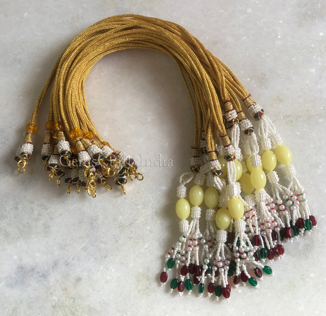 Indian Back Ropes Cord for Necklace Jewelry Multi Color Adjustable ...