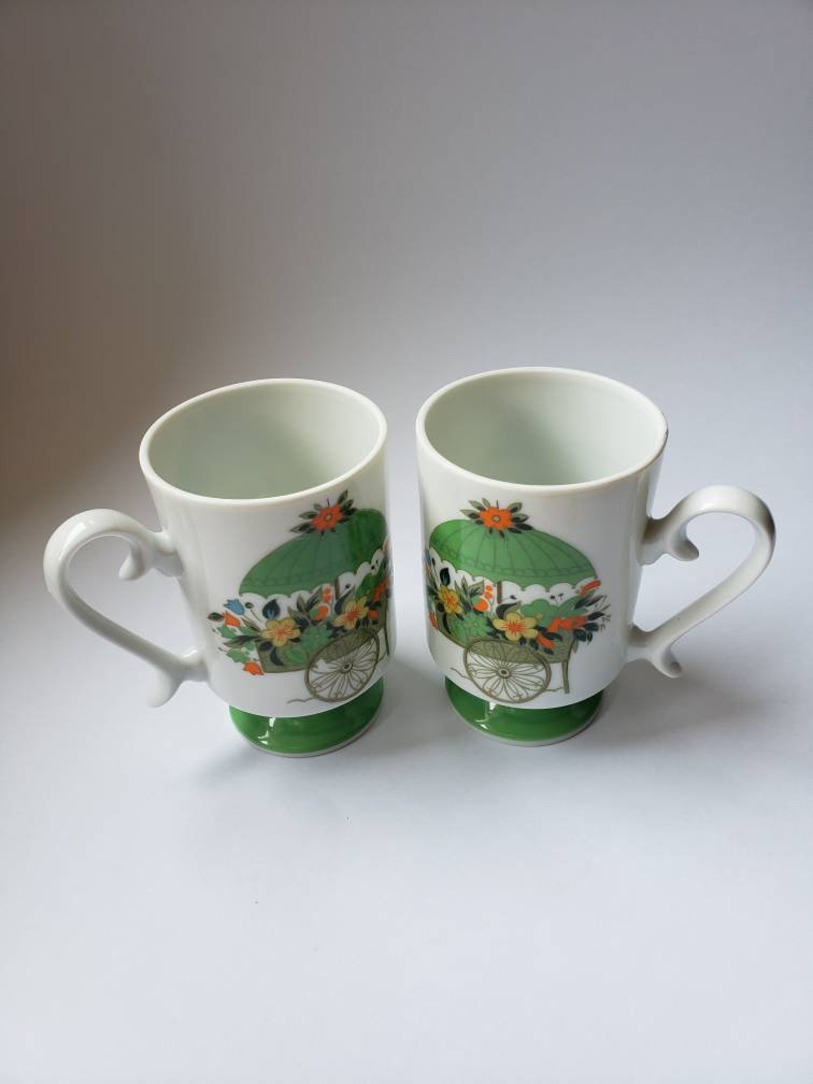 Mid Century Modern TeaCup/Coffee Cup Set Etsy