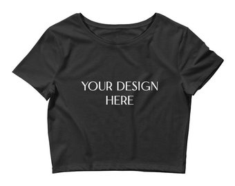 Personalized Women’s Crop Tee