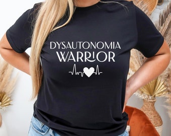 Dysautonomia Warrior Unisex T-Shirt Pots Spoonie Chronic Illness