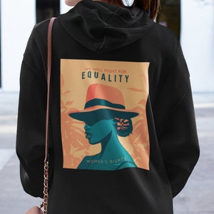 Women&#39;s Rights Unisex Hoodie, Fight For Equality, Feminist, Not Your Body Not Your Choice, Pro Choice, Reproductive Rights, Roe V Wade