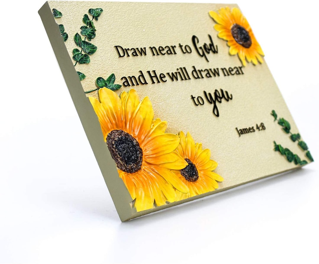 Draw Near to God and He Will Draw Near to You Christian Inspirational