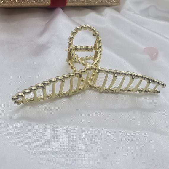 Elegant Gold and Silver Hair Clip Amazon.com : Gold Silver Minimalist Hair Clips Dainty  main image 2