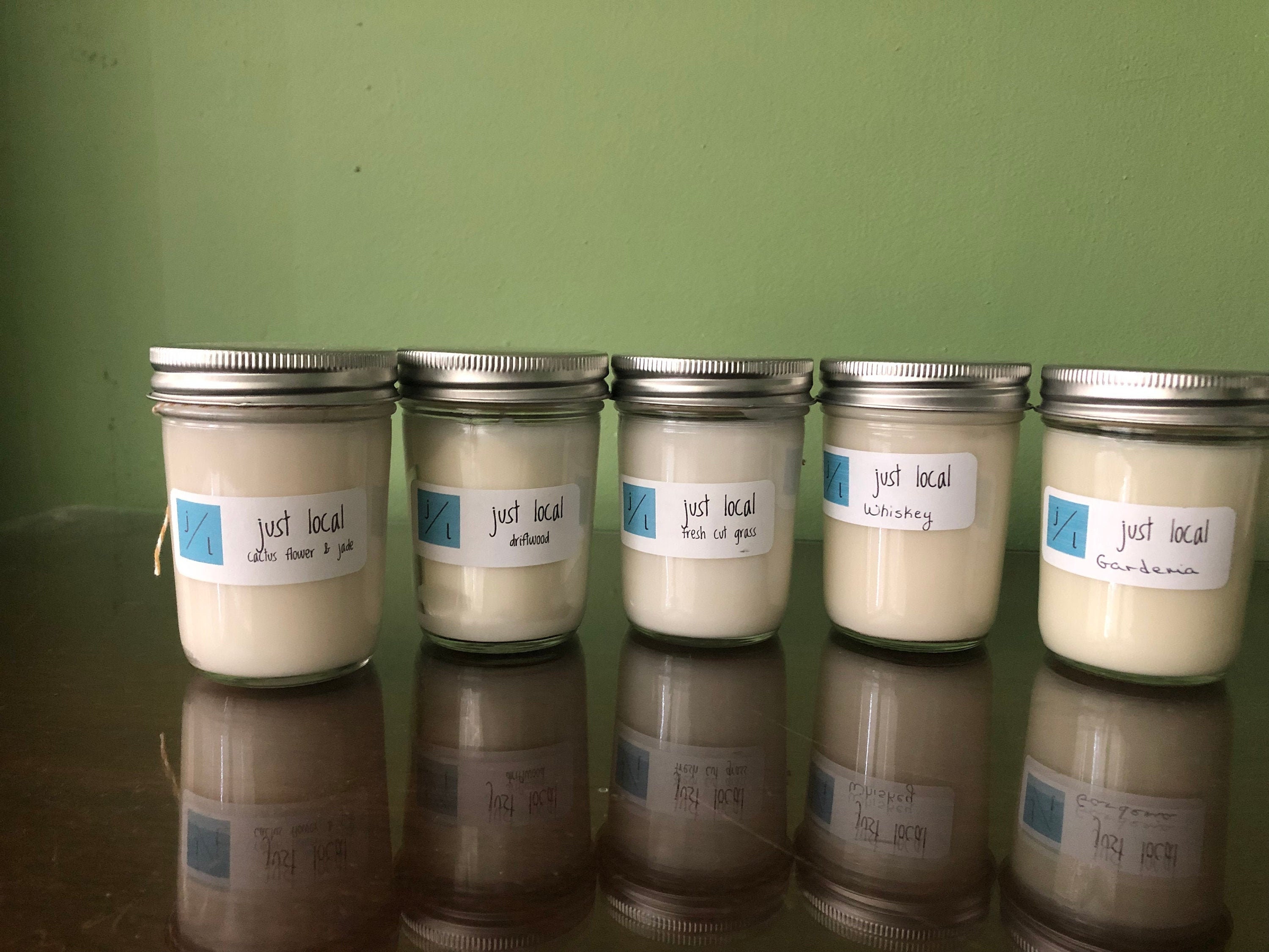 Handmade candles Etsy