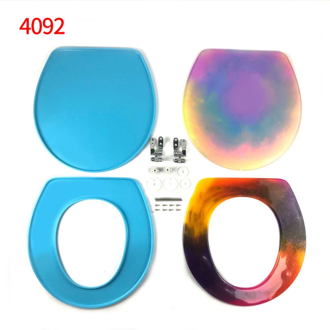 Toilet Seat Resin Mold with Hardware Silicone Molds toilet Etsy