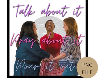 Parlatene, pregate, versatelo, PNG per la sublimazione