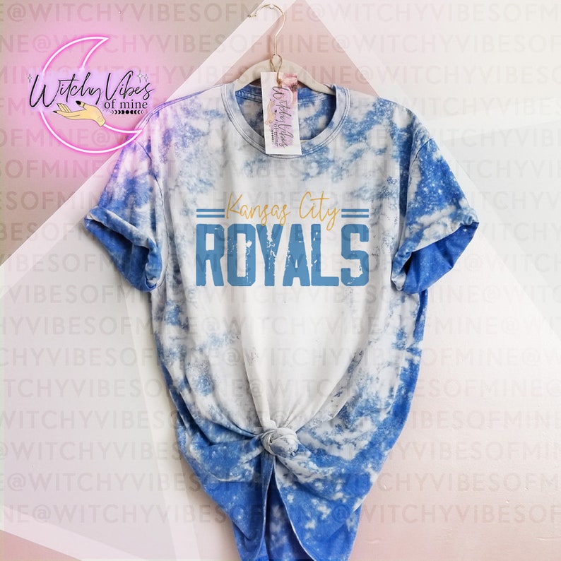 kc royals tie dye shirt