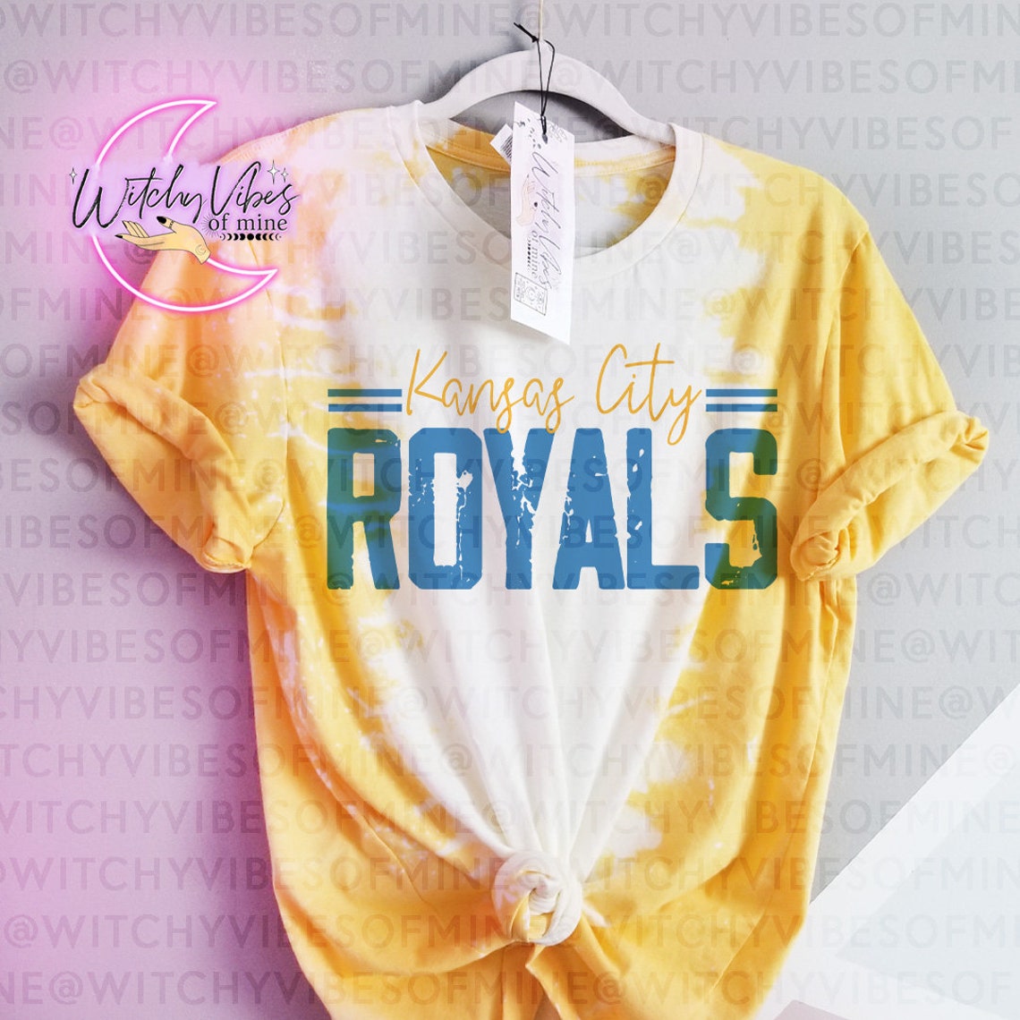 kc royals tie dye shirt