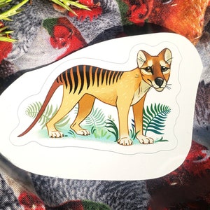 Thylacine in Varens Vinyl Sticker
