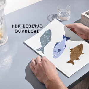 Father's Day Card Digital Download Card From Kids Instant PDF Download ...