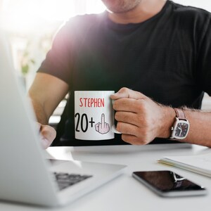 21st Gift For Him, 21st Birthday Gifts For Him, Personalised 21st Birthday Gift Idea, Funny 21st Birthday Mug, Joke Present For 21 Year Old image 3