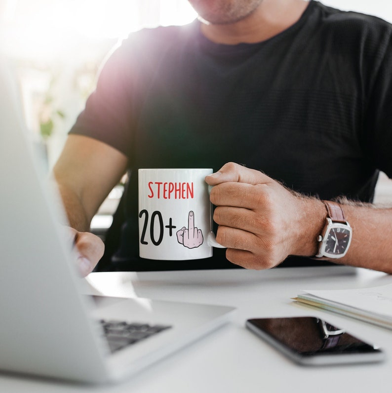 21st Gift For Him, 21st Birthday Gifts For Him, Personalised 21st Birthday Gift Idea, Funny 21st Birthday Mug, Joke Present For 21 Year Old image 3