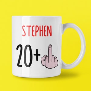 21st Gift For Him, 21st Birthday Gifts For Him, Personalised 21st Birthday Gift Idea, Funny 21st Birthday Mug, Joke Present For 21 Year Old inexpensive coaster for son grandson brother boyfriend