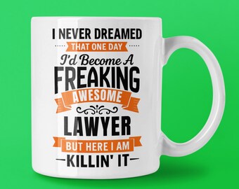 Lawyer Mug, Funny Lawyer Gift, Attorney Gift, Gift For Lawyer, Lawyer Graduation Gift, Law School Graduate Gift, Lawyer Birthday Present