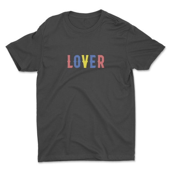 Lover Graphic Tee Tshirt Unisex Tshirt Screen Print Etsy