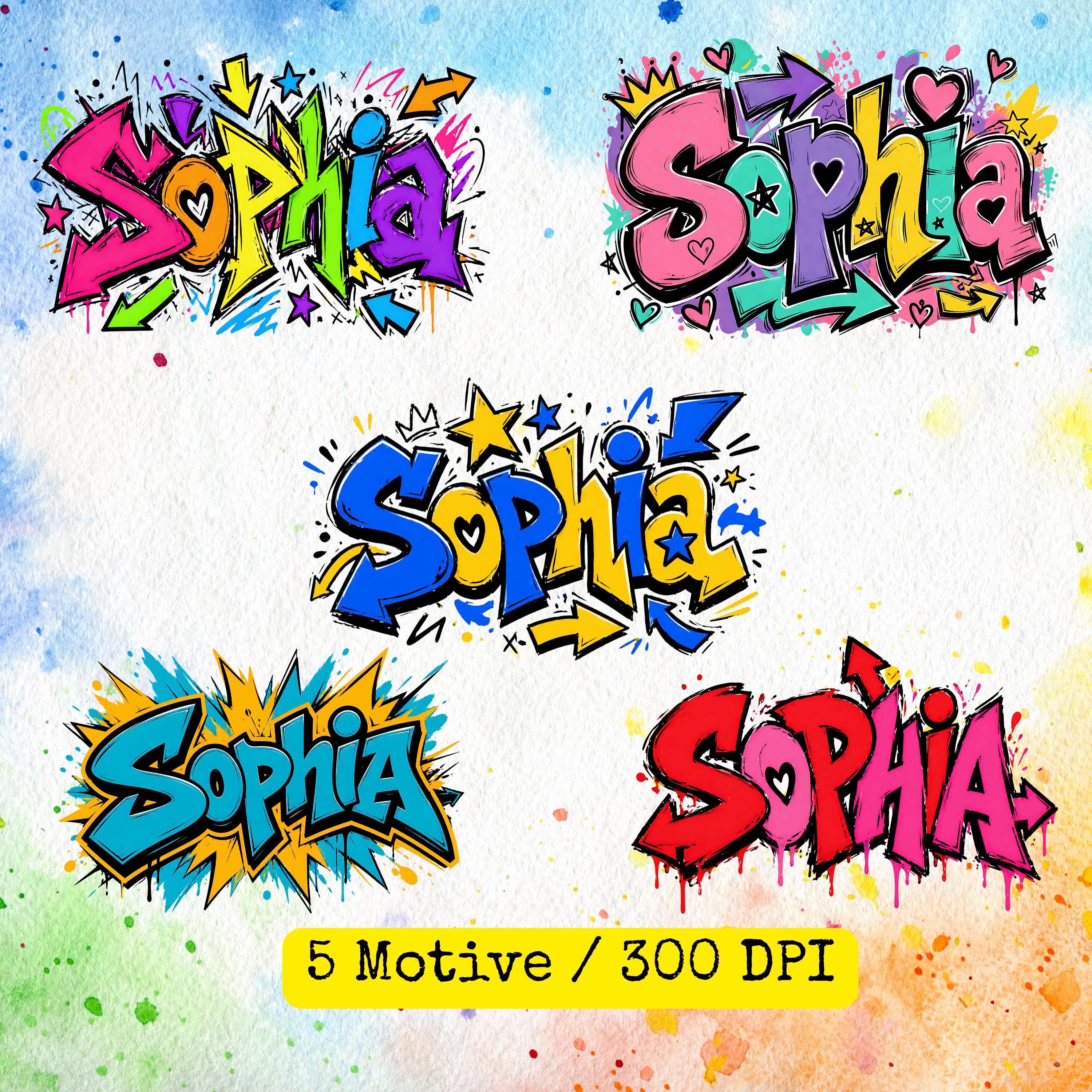 Sophia Name Svg - Etsy Hong Kong