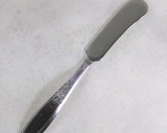 1847 Rogers Bros. Silver Plate Butter Spreader | "Ambassador"